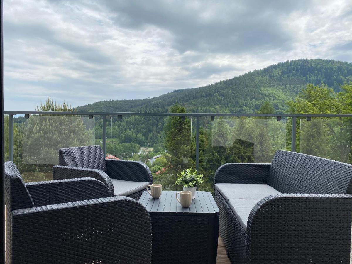 Apartament Skandynawski 2-Poziomowy Sauna Jacuzzi Szczyrk Exteriör bild